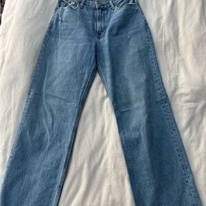 Abercrombie & Fitch 90s Relaxed High Rise Jeans - Curve Love